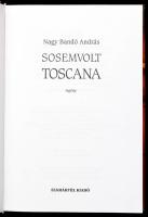 Nagy Bandó András: Sosemvolt Toscana. Orfű,é.n., Szamárfül. Kiadói kartonált papírkötés, kiadói papí...