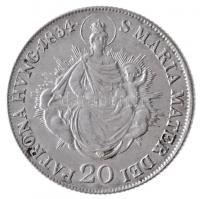 1835B 20kr Ag "I. Ferenc" Körmöcbánya (6,55g) T:1- / Hungary 1835B 20 Kreuzer Ag "Fra...