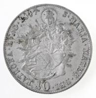 1847B 10kr Ag "V. Ferdinánd" T:1-,2 juszt.
Huszár: 2085., Unger III.: 1422