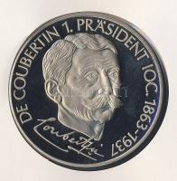 Ausztrália 1996. "Coubertin-100 éves az újkori olimpia" érmés, bélyeges borítékon T:PP