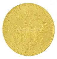 Ausztria 1915. Dukát Au "Ferenc József" utánveret (3,48g/0.986) T:1 Austria 1915. Ducat Au...