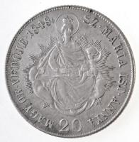 1848KB 20kr Ag "V. Ferdinánd" T:2
Hungary 1848KB 20 Kreuzer Ag "Ferdinand V" C:...