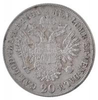 Ausztria 1841A 20kr Ag "I. Ferdinánd" (6,65g) T:1-,2-  
Austria 1841A 20 Kreuzer Ag "...