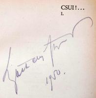 Széchényi Zsigmond: Csui!...(1928. okt.-1929. ápr.) Bp.,1944, Szerzői kiadás, (Athenaeum-ny.), 259+1...