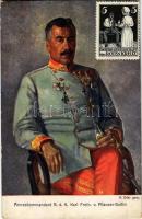 1916 Armeekommandant G. d. K. Karl Freih. v. Pflanzer-Baltin. Kriegshilfsbüro Nr. 272. K. F. A. Heerführer-Serie s: H. Eder