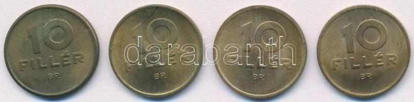 1946-1950. 10f tombak (4xklf) Teljes sor! T:1-
Adamo F3