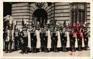 1942 Budapest I. Királyi vár testőrsége (EK)