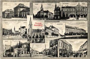 1907 Kaposvár, vasútállomás, gyalogsági laktanya, MÁV nevelő és tápintézete (EK)