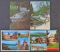 200 db MODERN használatlan magyar városképes lap / 200 modern unused Hungarian town-view postcards