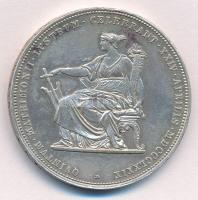 Ausztria 1879. 2G Ag "I. Ferenc József és Erzsébet királynő / Ezüstlakodalom" T:1-,2 kis p...