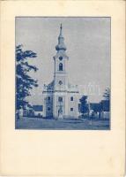 1940 Adásztevel, Református templom. A templom 1753-ban, a torony 1810-ben épült. Fejes Zsigmond felvétele