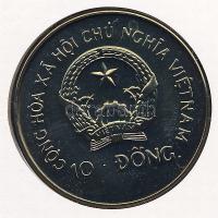 Vietnam 1990. 10D "Gibbon" érmés, bélyeges borítékon T:BU Csak 20.000db! Ismertetővel!