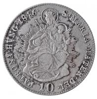 1846B 10kr Ag "V. Ferdinánd" (3,84g) T:1- juszt.,patina / Hungary 1846B 10 Kreuzer Ag &quo...