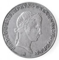 1847B 10kr Ag V. Ferdinánd (3,85g) T:1- juszt. / Hungary 1847B 10 Kreuzer Ag Ferdinand V (3,85g) C:AU just. Huszár: 2085 Unger III.: 1422