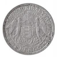 1931. 2P Ag "Madonna" (10,02g) T:1-,2 / Hungary 1931. 2 Pengő Ag "Madonna" (10,0...