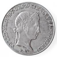 1848KB 10kr Ag V. Ferdinánd (3,85g) T:1- kis juszt. /  Hungary 1848KB 10 Kreuzer Ag Ferdinand V (3,85g) C:AU small just. Unger III.: 1429., Huszár: 2093., Adamo B4.