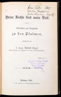 Vegyes német nyelvű vallásos könyvtétel, 3 db: 

C. Wagner-Groben: Vom Tabor bis Golgotha. Basel, ...