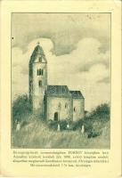 1937 Egregy (Hévíz), Árpádház királyok korabeli (kb. 1090. évből) templom eredeti állapotban megmaradt ikerablakos toronnyal. Kiadja Mérei s: Sz. R. (EK)