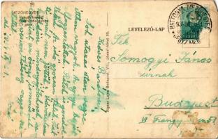 1934 Mezőhegyes, Vasútállomás + 1934 Battonya-Mezőhegyes jegyzékelőmenet vasúti mozgóposta bélyegzés...