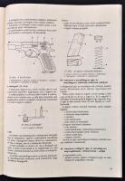 cca 1986 7 db különféle fegyverekkel kapcsolatos nyomtatvány: fegyverkresz, sportlövészet lélektana,...