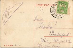 1910 Gödöllő, Ferenc József tér, Református templom. W. L. Bp. 4433. (EK)