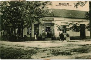 1920 Bácsalmás, Harton András üzlete (EK)