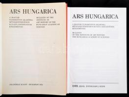 1976-1999 Ars Hungarica. Az MTA Művészettörténeti Kutató Intézetének közleményei. 1976 IV. évf. 1. s...
