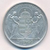 1939. 5P Ag "Horthy balra" T:1-  
Adamo P8.2