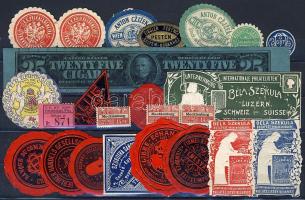 24 db vegyes régi levélzáró