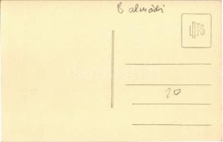 Balatonalmádi, pár korabeli fürdőruhában. photo