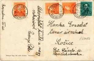 1934 Porcsalma-Tyukod, földszintes Helyi Érdekű Vasutak típusterv szerint épült IV. osztályú felvéte...