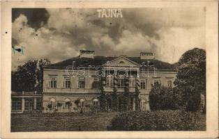 1939 Tajnasári, Tajná; Tajnay-Révay kastély / castle. photo