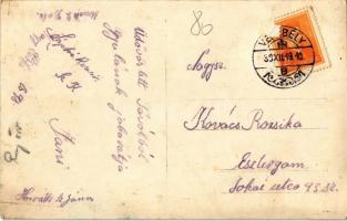 1939 Tajnasári, Tajná; Tajnay-Révay kastély / castle. photo