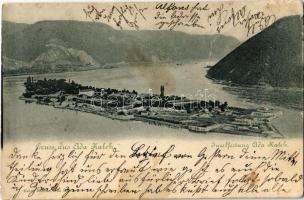 1899 Ada Kaleh, Inselfestung (kopott / worn)