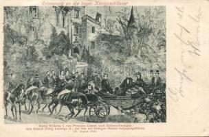 King Ludwig II. and König Wilhelm I.