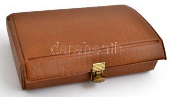 9+9 db ezüstözött kiskanál és süteményes villa