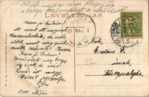 1910 Krasznahorkaváralja, Krásnohorské Podhradie; vár. W.L. Bp. Fuchs József kiadása / Hrad Krásna H...