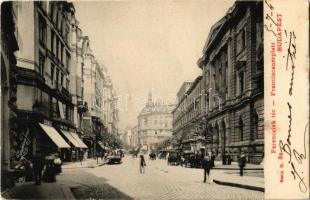 1904 Budapest V. Ferenciek tere, Zálogkölcsön Intézet, Görfler István üzlete