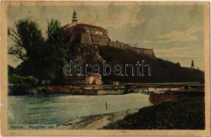 1914 Nyitra, Nitra; Püspöki vár. Huszár István kiadása / bishops castle (Rb)