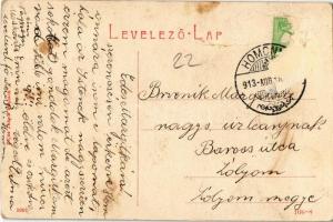 1913 Homonna, Homenau, Humenné; Gróf Andrássy Sándor kastély. W. L. (?) 2007. Kiadja Fejes Jakab / c...