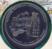 NSZK 1990. "Észak-Rajna-Westfália" érmés, bélyeges borítékon T:BU Ismertetővel!