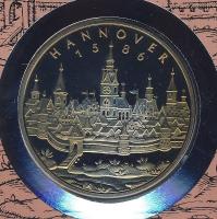 NSZK 1991. "750 éves Hannover" érmés, bélyeges borítékon T:PP