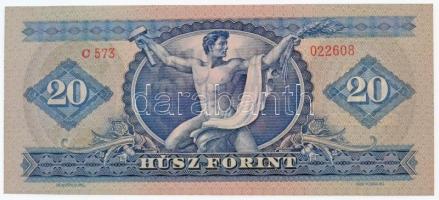 1949. 20Ft T:I
Hungary 1949. 20 Forint C:UNC 
Adamo F10