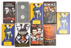 Műsoros VHS kazetták, összesen: 9 db
