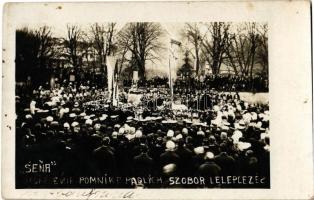 1938 Abaújszina, Szina, Sena; Hősök emlékszobrának leleplezése / Odhalenie pomnika padlych / unveiling ceremony of the heroes statue. photo