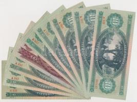 1957. 10Ft + 1960. 10Ft (2x) + 100Ft + 1962. 10Ft (5x) T:II,III