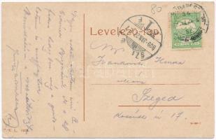 1909 Beregszász, Berehove; Pályaudvar, vasútállomás, vagonok. W. L. 1939. Kiadja Auer K. és Kovács K...