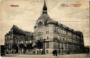 1911 Budapest XIII. Aréna úti és Lehel utcai Községi elemi népiskola (Dózsa György út 136.) (EK)