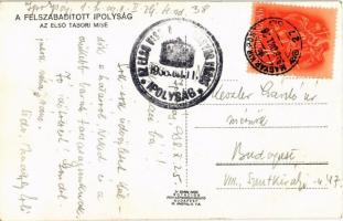 1938 Ipolyság, Sahy; bevonulás, első tábori mise / entry of the Hungarian troops, first field mass +...