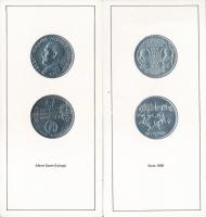 Lapis András (1942-) 8db-os válogatás a művész emlékérmei közül lemezérem formában angol nyelvű tájé...